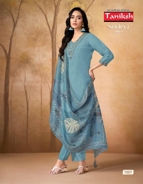 Taniksh sridevi vol 1 straight kurti wholesale